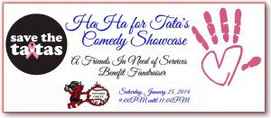 HAHA for Tata's Comedy Fundraiser Event